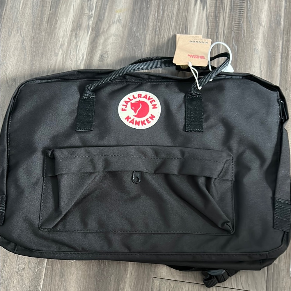 Fjallraven Black Backpack Durable Everyday Carry